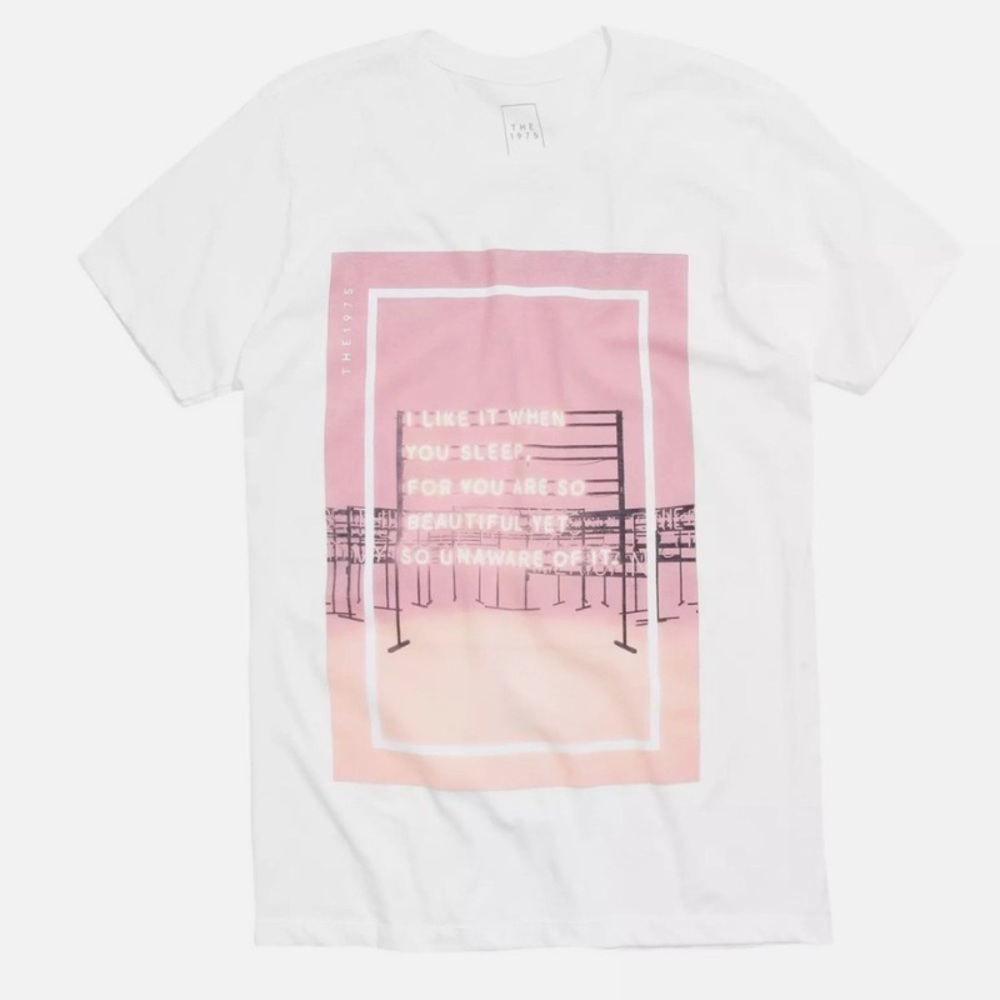 The 1975 merch short sleeve tee